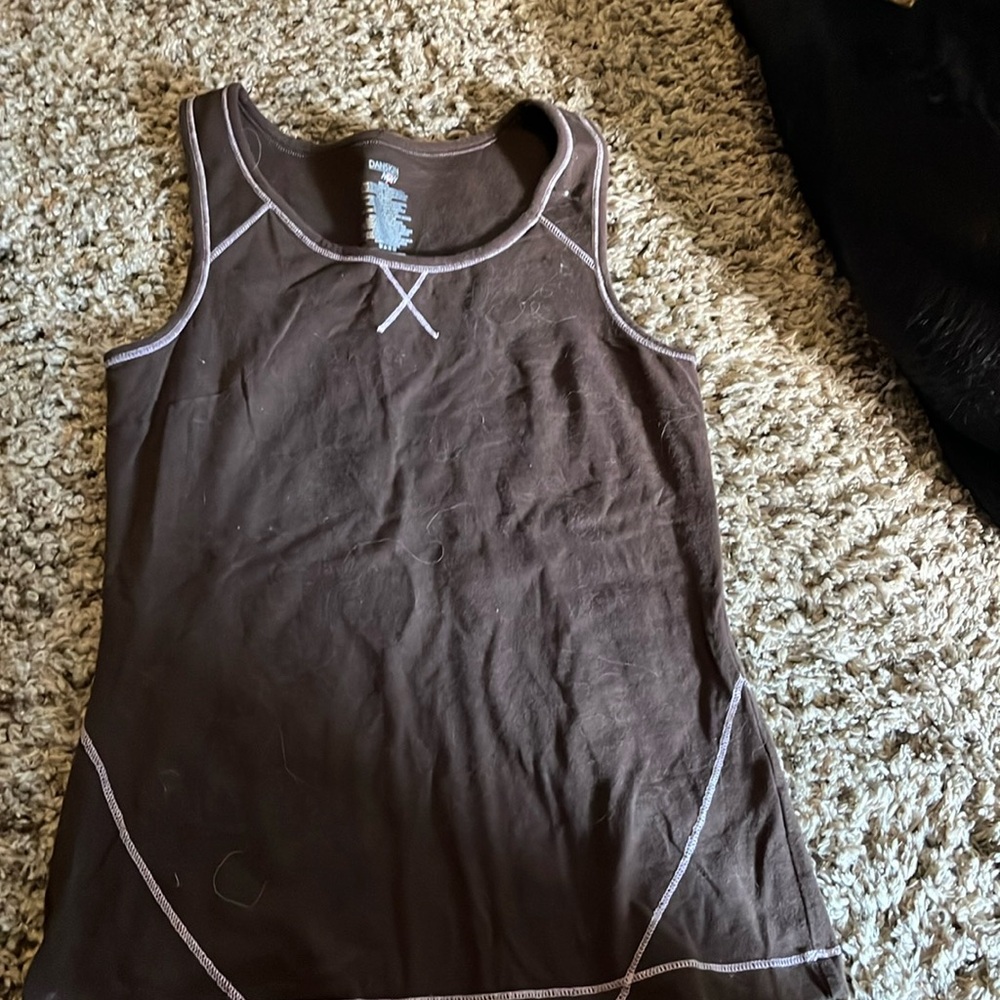 Brown tank